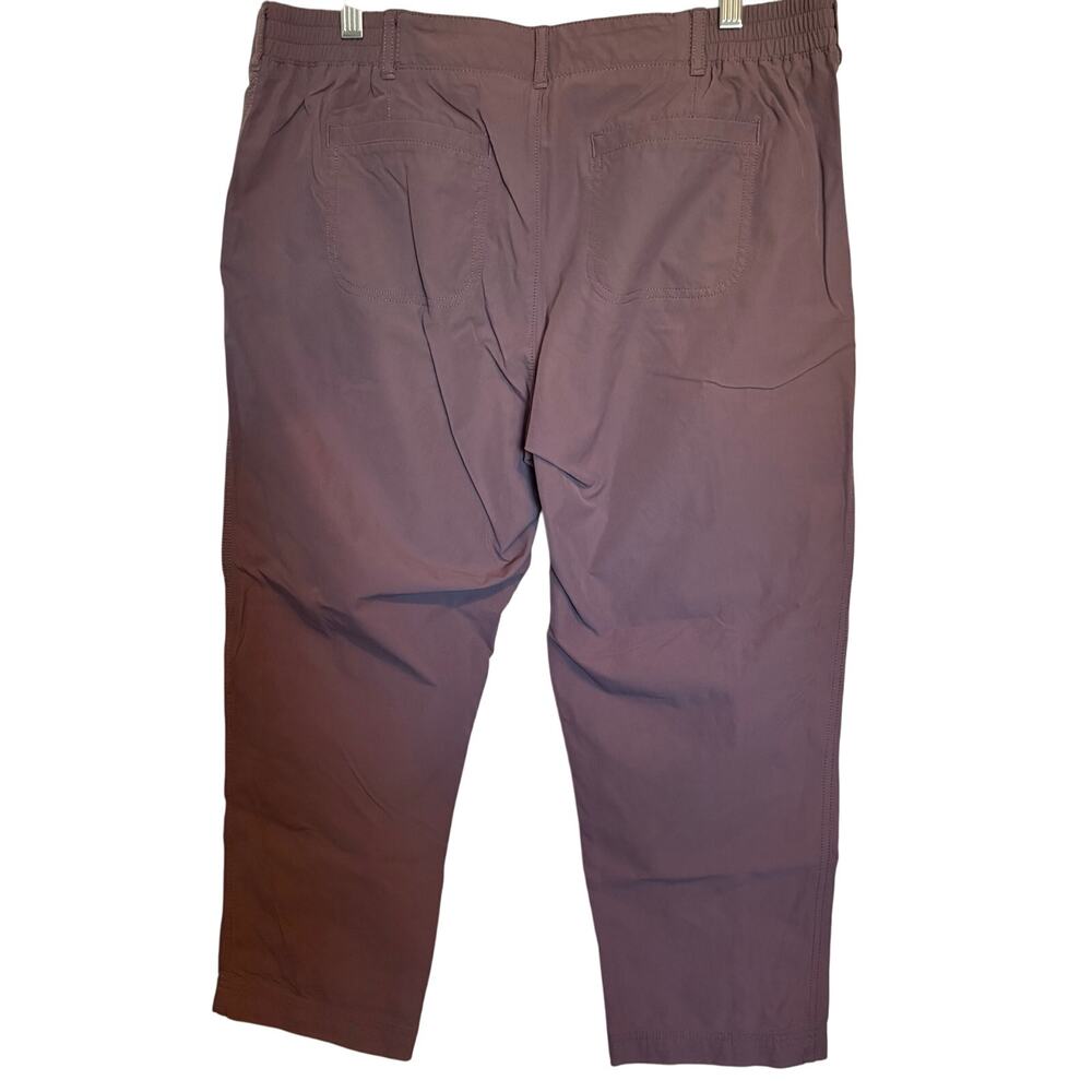 KIRKLAND Signature travel pants muted pink/brownish size 10 - Picture 3 of 7